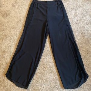 H&M Black Sheer Pant